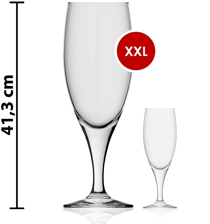 Willibecher XXL Riesen-Bierglas | 3 l