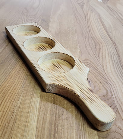 Serving Paddle aus Holz