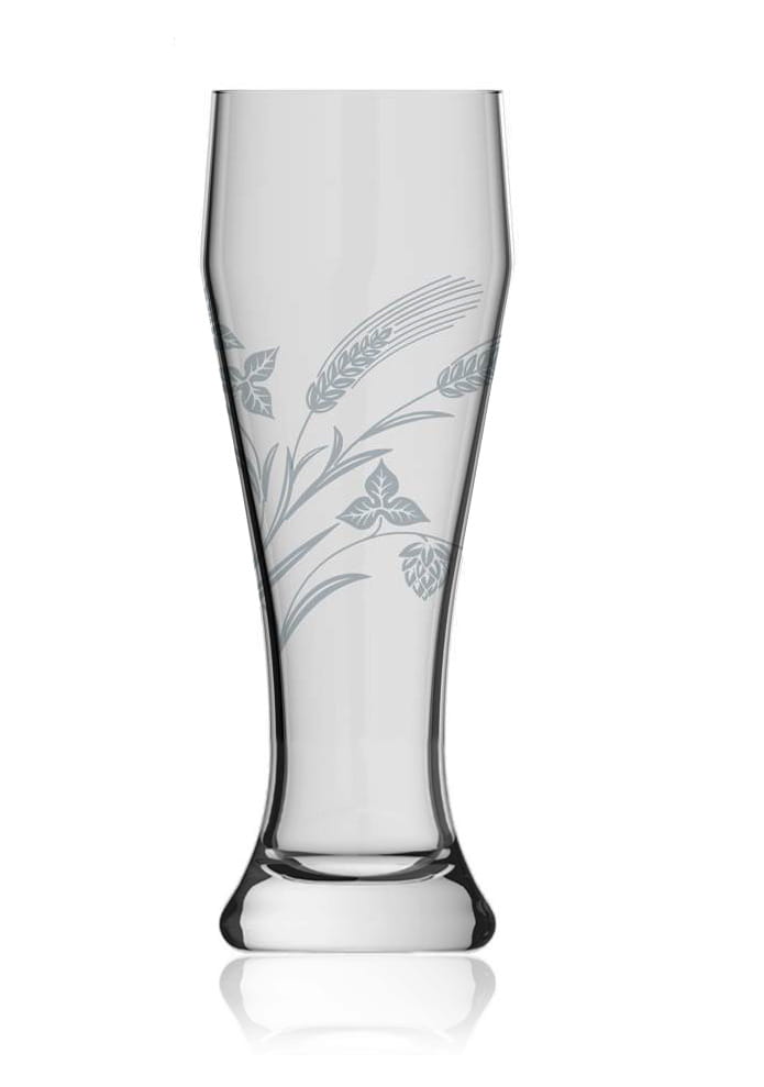 Weizenbierglas Weizenähre-Design | 0,5 l