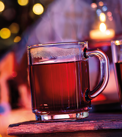 Glastasse-Stapelbar Ein Bild des Produkts Glastasse, stapelbar