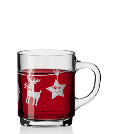Vella-Weihnachtstasse Ein Bild des Produkts Vella Weihnachtstasse, stapelbar